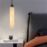 lampe suspendue marbre moderne blanc noir salle bain salon chambre