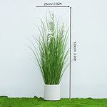 plantes vertes artificielles potées modernes décoration intérieure extérieure 120cm 90cm