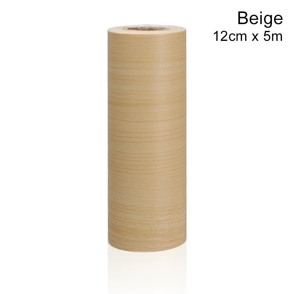 ruban adhésif décoratif moderne texture bois résistant l'eau cuisine chambre salon
