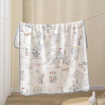 drap berceau imperméable coton reutilisable rayures ours lapins animaux coeurs clips