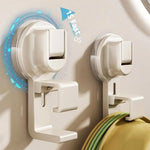 porte vasque blanc moderne succion sans trace cuisine salle bain rangement organisateur