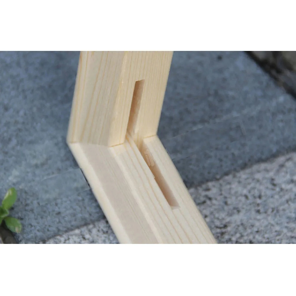 cadre peinture bois moderne carré naturel simple moderne