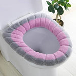 couvre siège toilette velours gris rose bleu vert beige confortable moderne salon