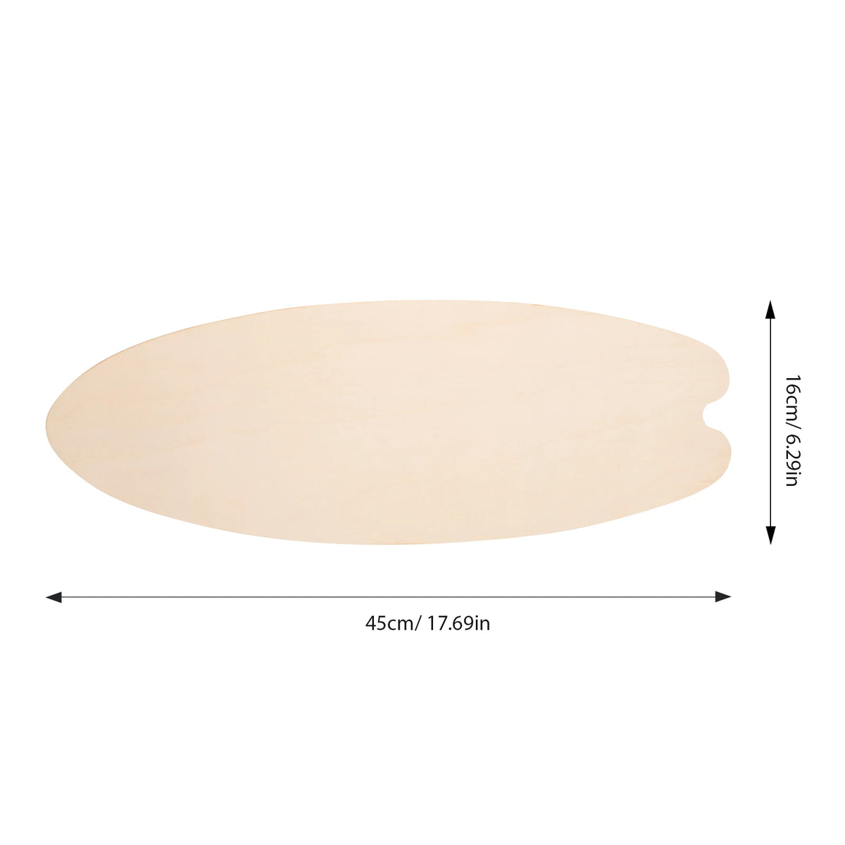 décoration murale planche surf bois finition brute surf simple minimaliste 45x16cm decoration sign ornement
