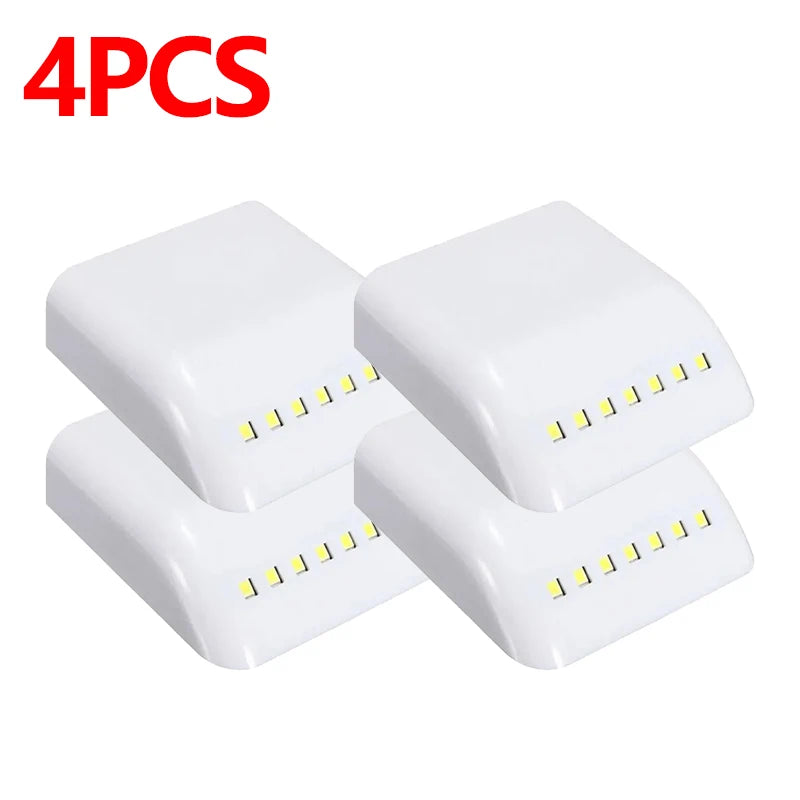 lumière led détection mouvement armoire blanc bois moderne led flux lumineux minimaliste autoactivation