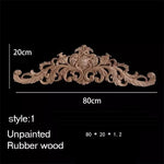 ornement decoratif bois fleur sculpte naturel classique baroque noel valentin mariage halloween pâques anniversaire