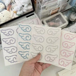 sticker decoratif ailes ange strass blanc rose bleu argent adhésif élégant décoration diy cadeau