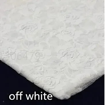 tissu dentelle élastique fleurs roses spandex nylon largeur 150cm opaque traditionnel écologique