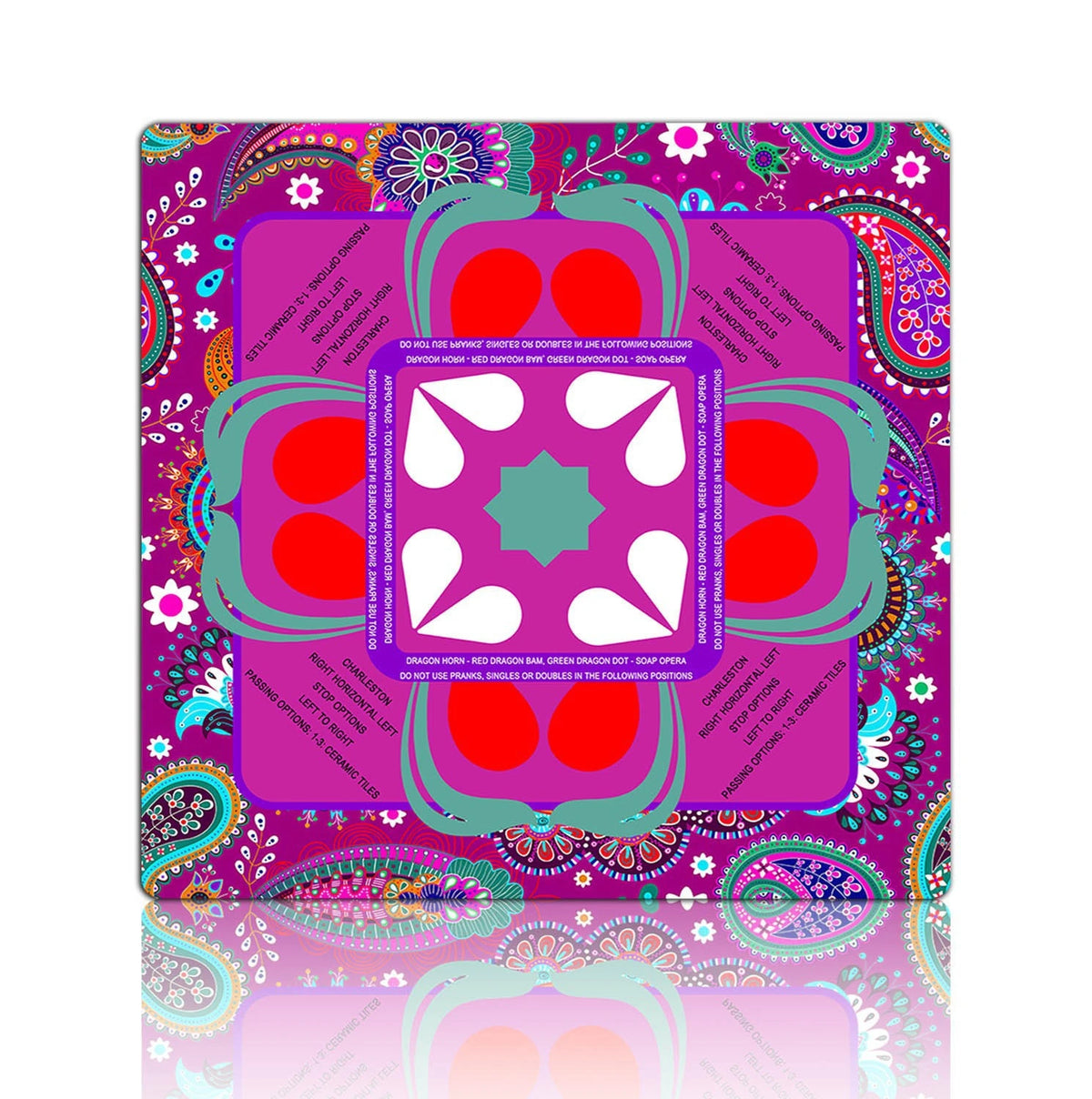 tapis souris géant floral décoratif caoutchouc antidérapant grande surface table jeu maison