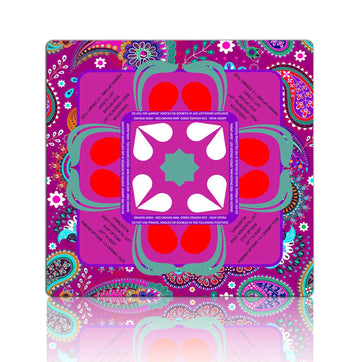 tapis souris géant floral décoratif caoutchouc antidérapant grande surface table jeu maison
