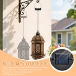 remplacement sommet lanterne solaire panneau solaire texturé moderne noir argentéextérieur led