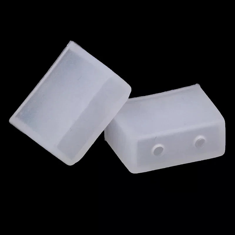 protection moderne blanc translucide silicone étanche 50 pièces cache objet