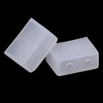 protection moderne blanc translucide silicone étanche 50 pièces cache objet