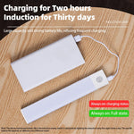 lampe motion sensor blanc moderne adhésif rechargeable usb 5v 249 2000 lumens aluminium lisse