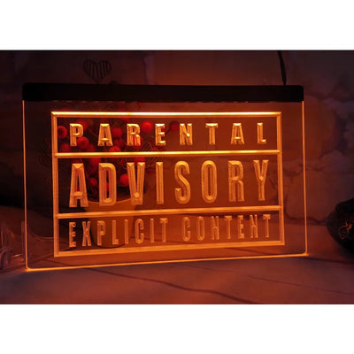 Enseigne lumineuse LED 3D bière acrylique blanc