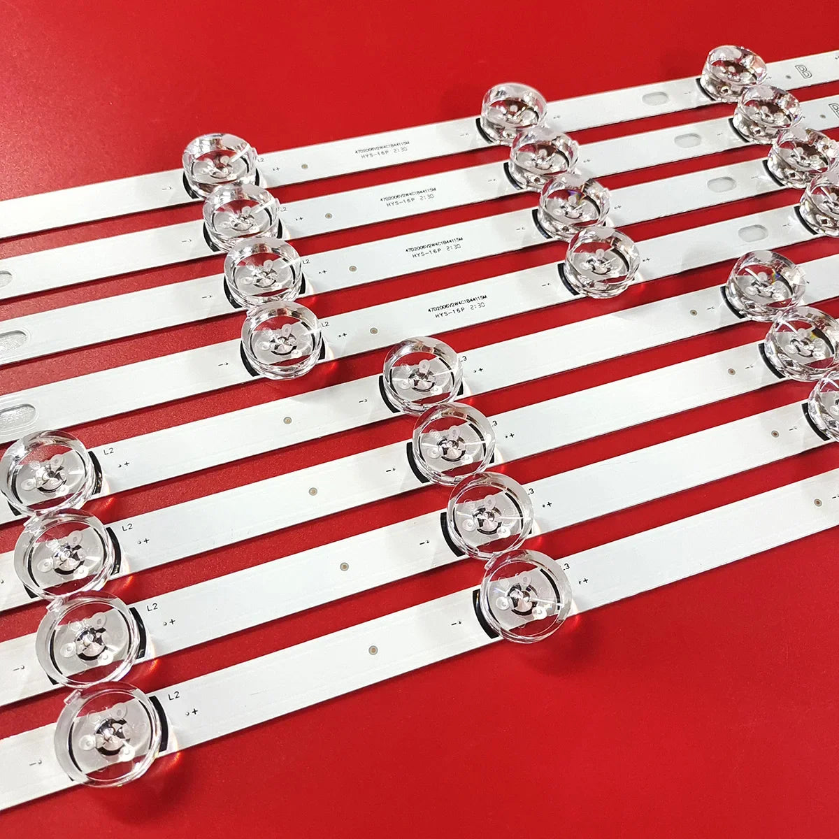 bande led rétro éclairage blanc adhésif connecteurs électriques moderne 980mm longueur