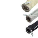 tuyau flexible clips fixation rouleaux texturé industriel opacité beige gris noir