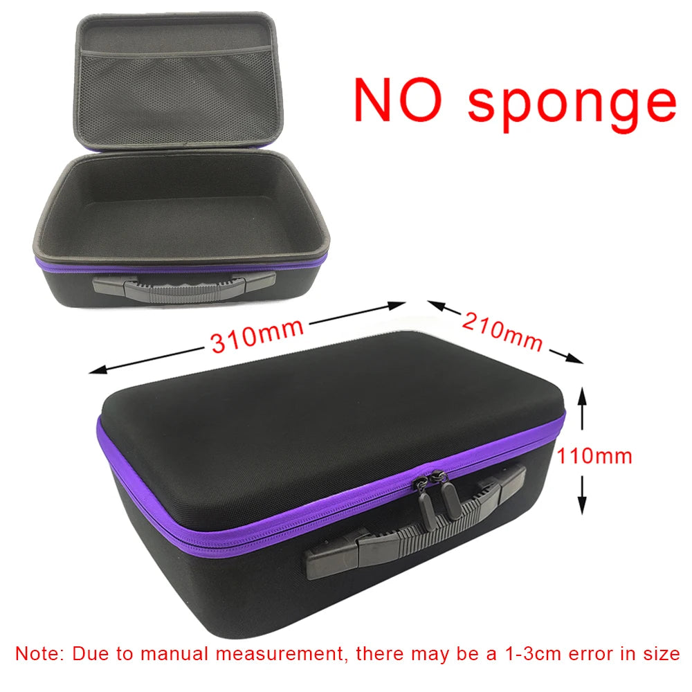 sac main noir texture mat pratique anti odeur zip poignée rangement outils