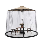 moustiquaire polyester extérieure patio camping voyage beige maille fine moderne
