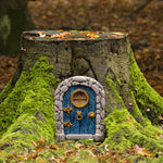 porte miniature fantaisie bois pierre métal adhésif poignées boutons pierres décoratives bleu rose vert