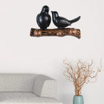 porte serviettes mural oiseaux blancs branches motifs floraux moderne adhésif serviette rose léopard sac