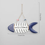 décoration murale marine phare bateau maison figurines poissons livres bois nautique ancres textures