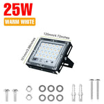 projecteur led extérieur ip65 220v blanc froid moderne réverbere mur vis fixations aluminium
