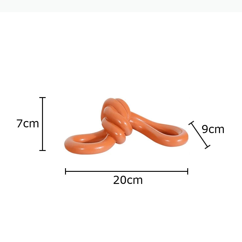 sculpture abstraite moderne rouge noir minimaliste décoration intérieure artistique contemporaine