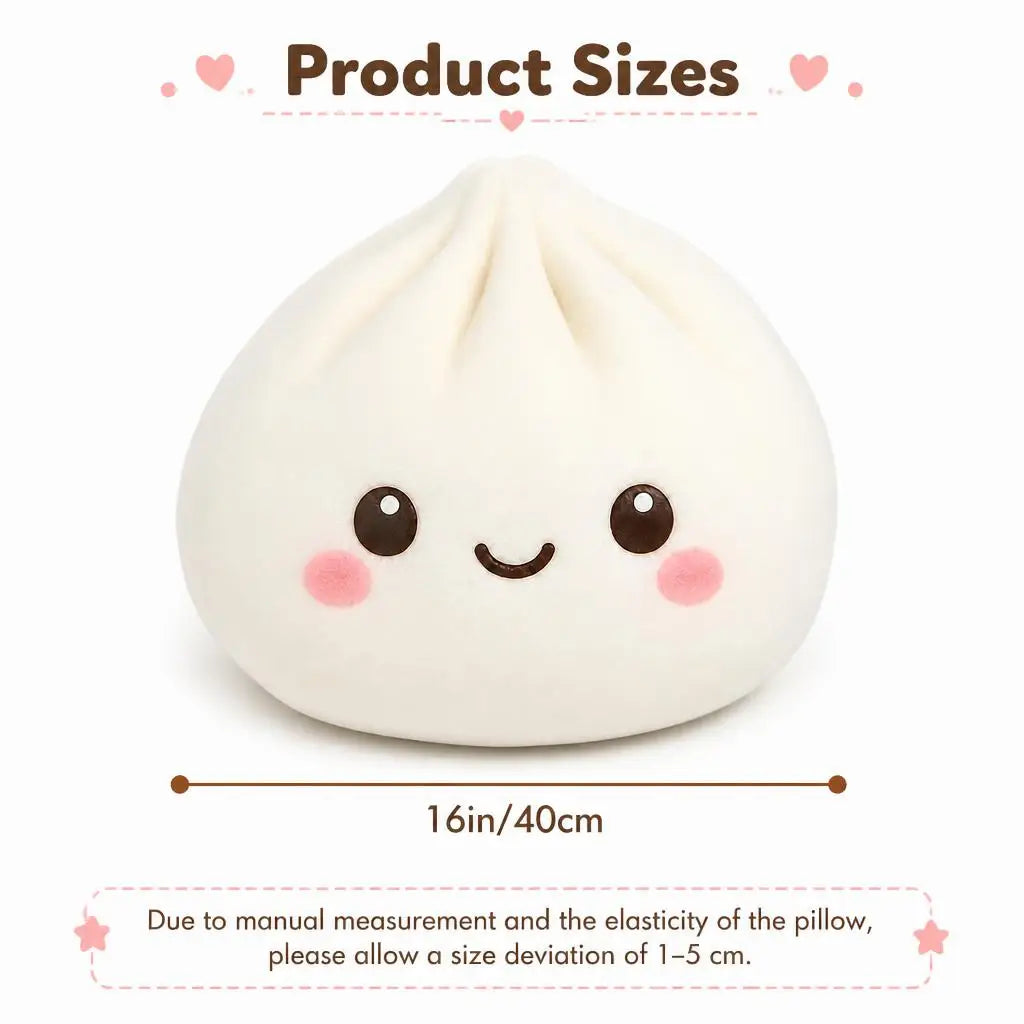 coussin cartoon emoji sourire joues roses blanc visage mignon maison chambre canapé