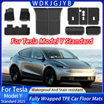 tapis sol voiture tesla model 2025 imperméable anti dérapant noir moderne