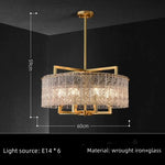 suspension lumineuse moderne élégante or noir transparent verre strié chambre salon restaurant