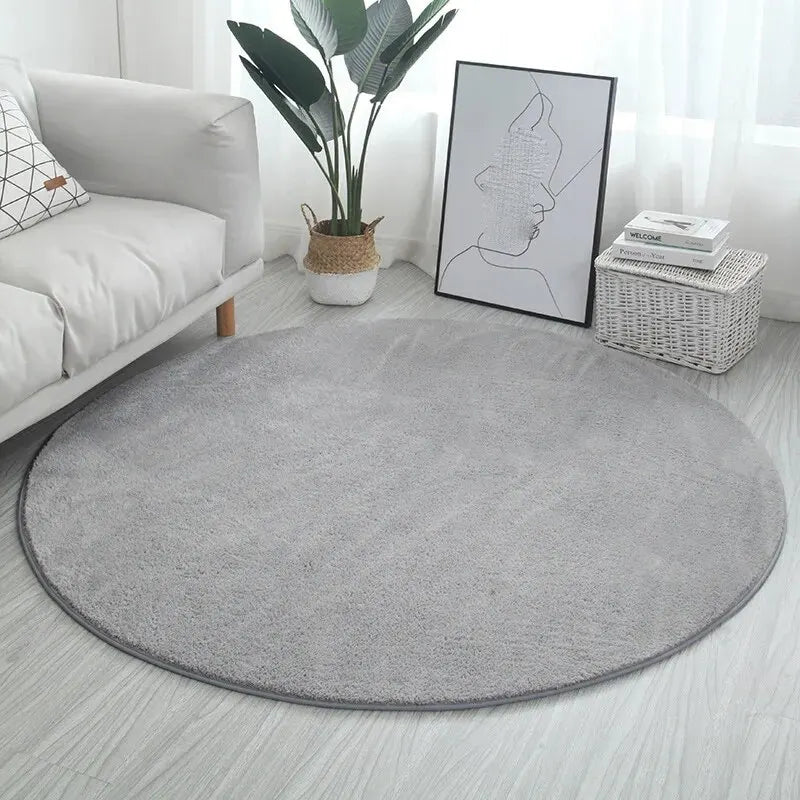 tapis prière rond polyester antidérapant résistant décoloration usage maison extérieur prière salle bain moderne