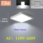 plafonnier led moderne blanc 20w 15w 10w éclairage quotidien minimaliste