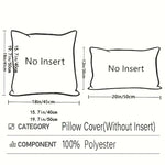 housse coussin carré imprimé écossais rouge vert traditionnelle polyester décoration intérieure noël chambre voiture