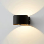 applique murale moderne aluminium blanc noir lumière chaude chambre salon cuisine salle manger