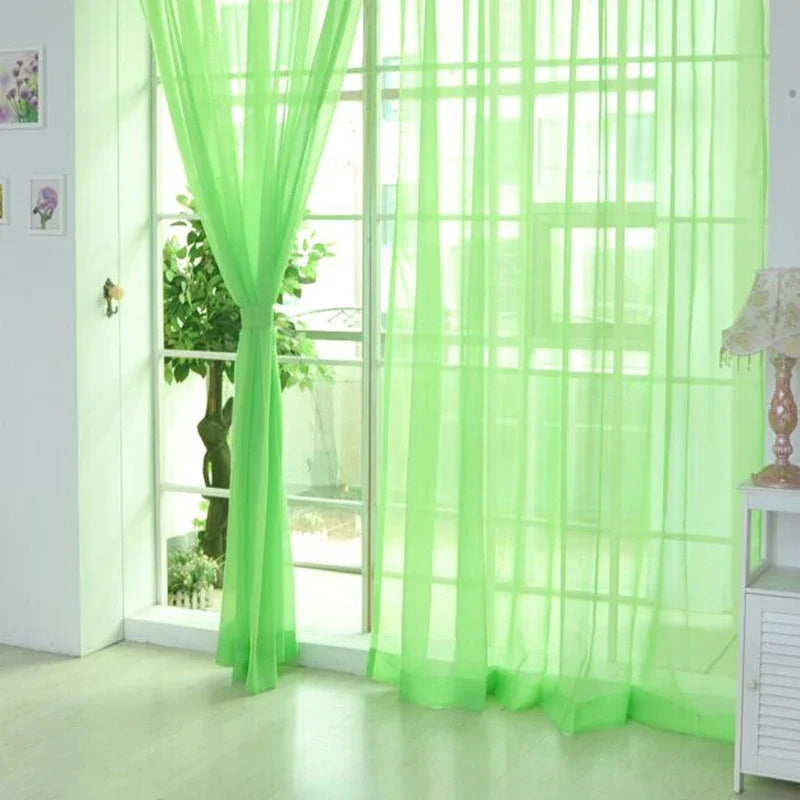 rideaux transparents moderne blanc motif plissé vertical décoration salon chambre coucher
