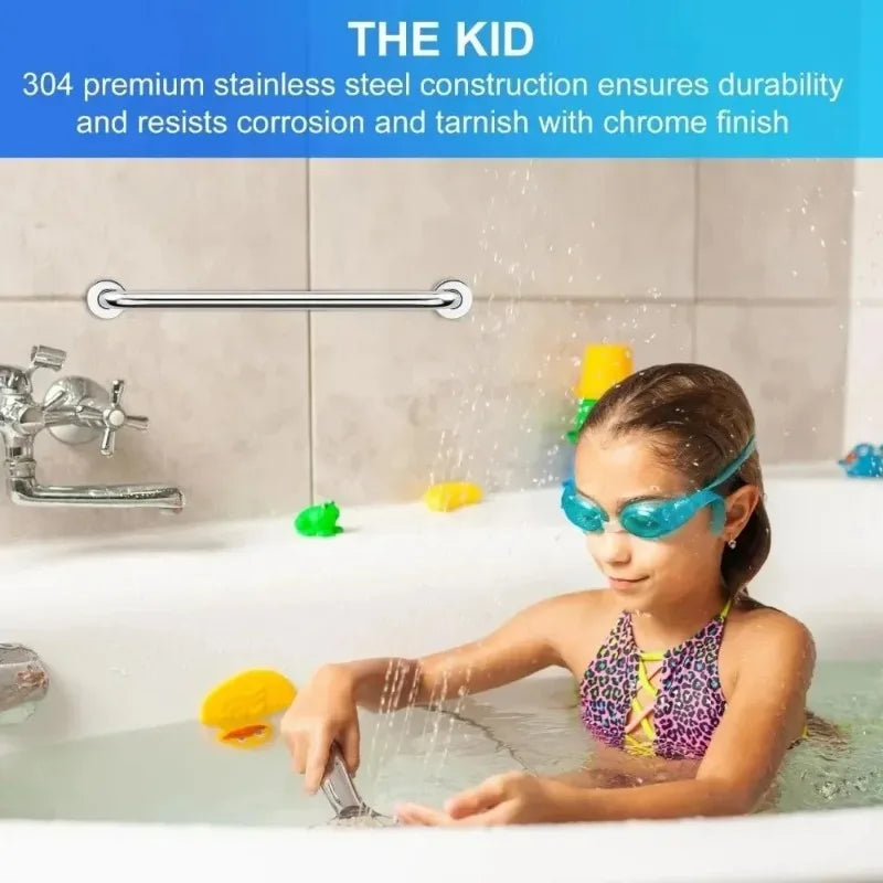 barre sécurité antidérapante acier inoxydable moderne porte serviettes salle bain douche baignoire toilettes 30cm