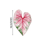 coasters feuilles tropicales vert blanc rose antidérapants moderne protége comptoir cuisine