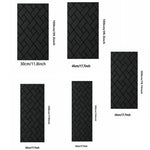 panneau décoratif moderne noir carreaux géométriques opacité 30x45cm 45x45cm 45x50cm 45x60cm 45x78cm