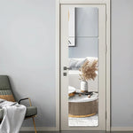 miroir adhésif moderne carré blanc 3d acrylique décoration mur papier adhésif guide