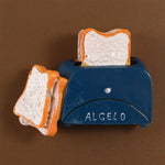 aimants décoratifs miniatures aliments baguette tomates lait oeufs vin ménage cuisine