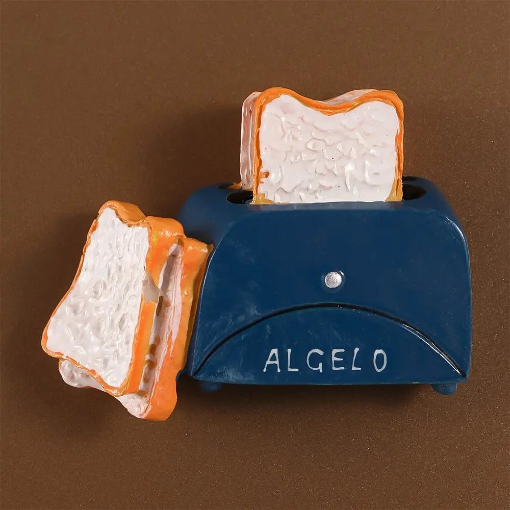 aimants décoratifs miniatures aliments baguette tomates lait oeufs vin ménage cuisine