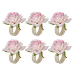 boucle serviette rose blanche rouge bleu fleurs artificielles tissu classique adhésif mariage valentin