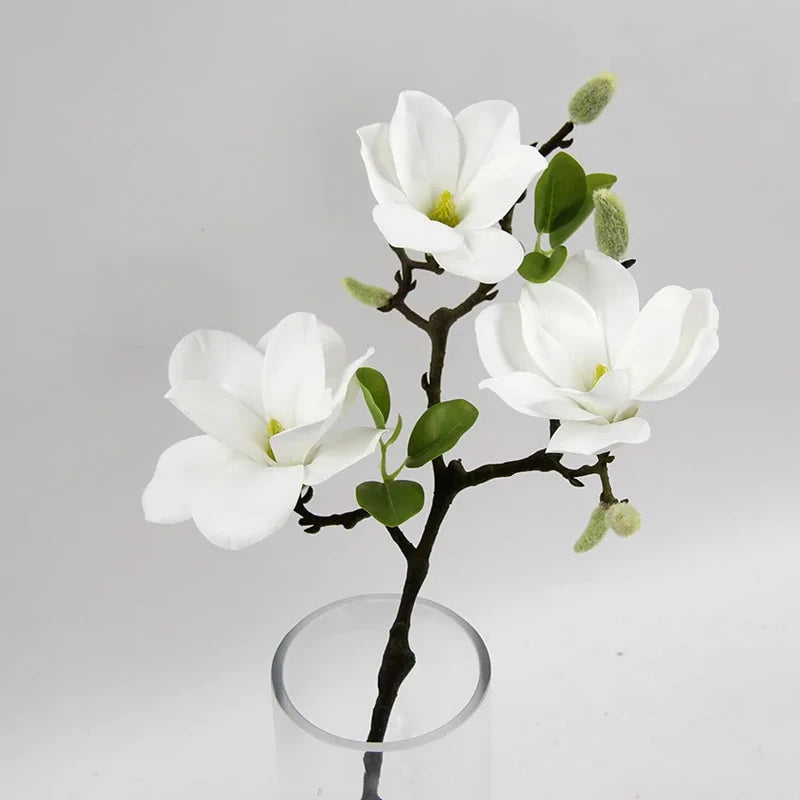 bouquet artificiel fleurs mariage rose blanc vert modernes intérieur décoration
