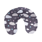 coussin voyage ergonomique forme coton motif fleurs animaux voyage confort bébé enfant