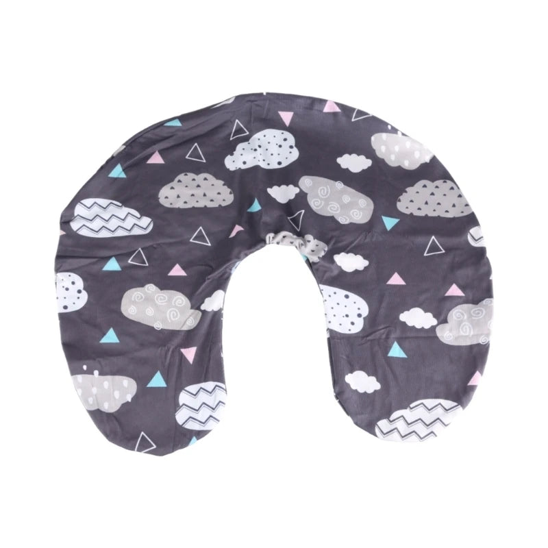 coussin voyage ergonomique forme coton motif fleurs animaux voyage confort bébé enfant