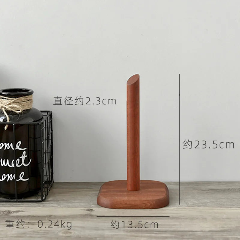porte serviettes acier inoxydable marron foncé minimaliste haute 20cm large 13cm fixations rouleaux serviettes