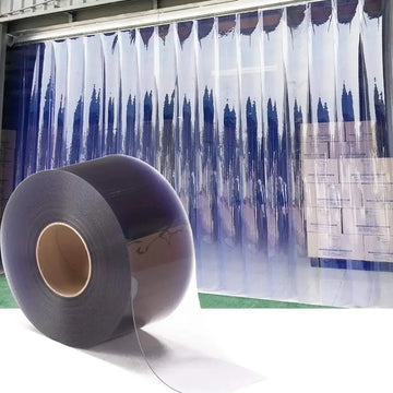 rideau séparation transparent pvc moderne clips 18x190cm 18x200cm 18x210cm 18x220cm 18x230cm 18x240cm 18x250cm