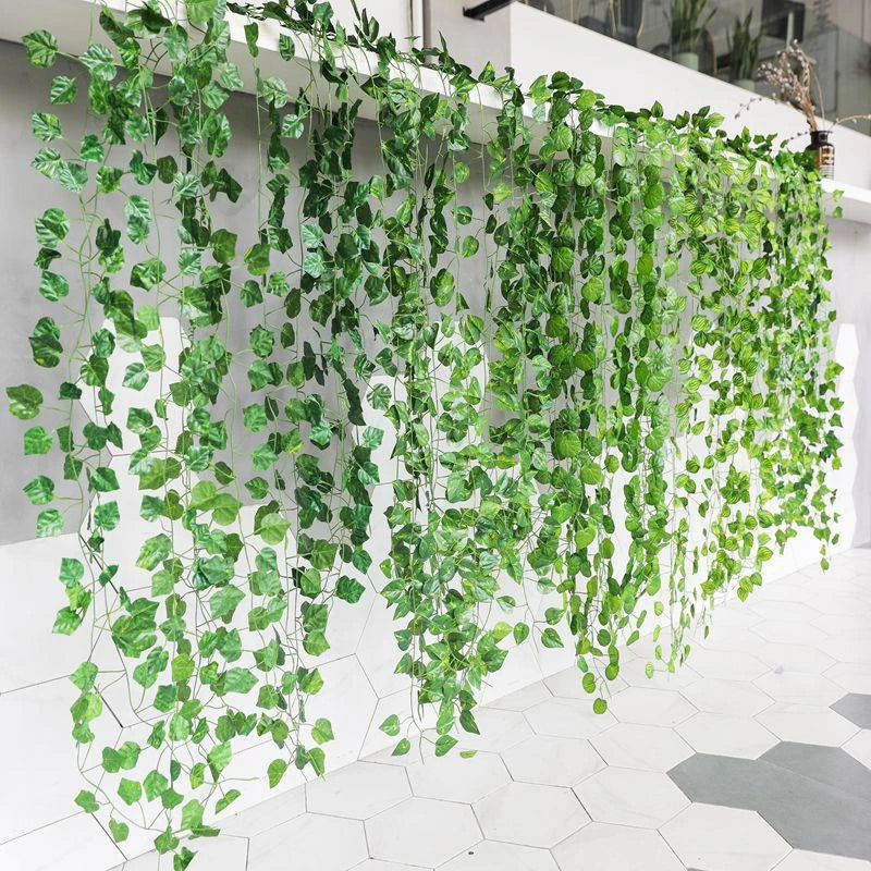 panier suspendu rotin osier jardinière murale fleurs artificielles décoration jardin rustique marron clair