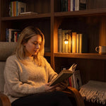 lanterne miniature fantôme décoration murale vintage literaire nuit chambre led